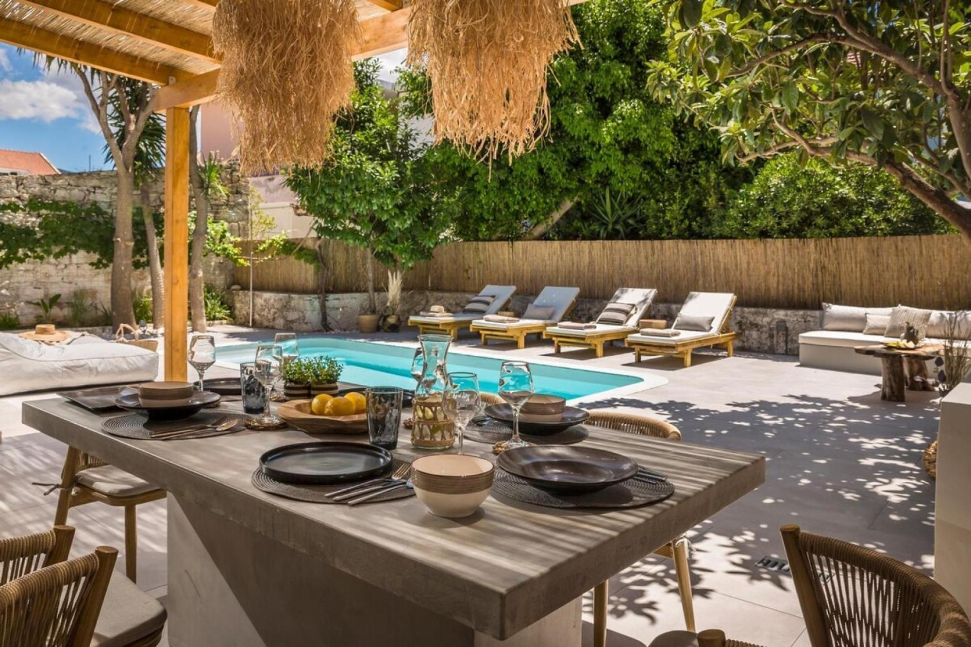 Mystique Lagoon Villa 阿尔戈斯托利翁 外观 照片
