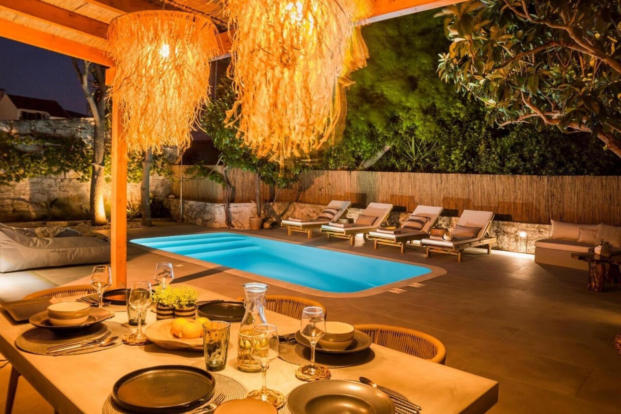 Mystique Lagoon Villa 阿尔戈斯托利翁 外观 照片